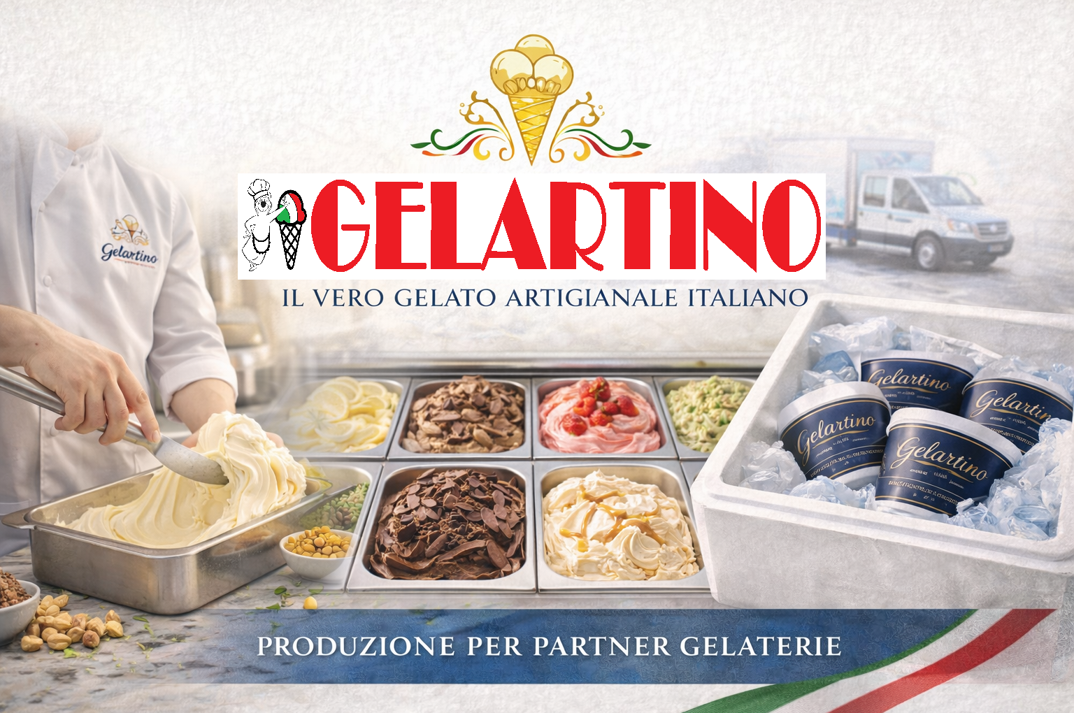Gelato artigianale Gelartino